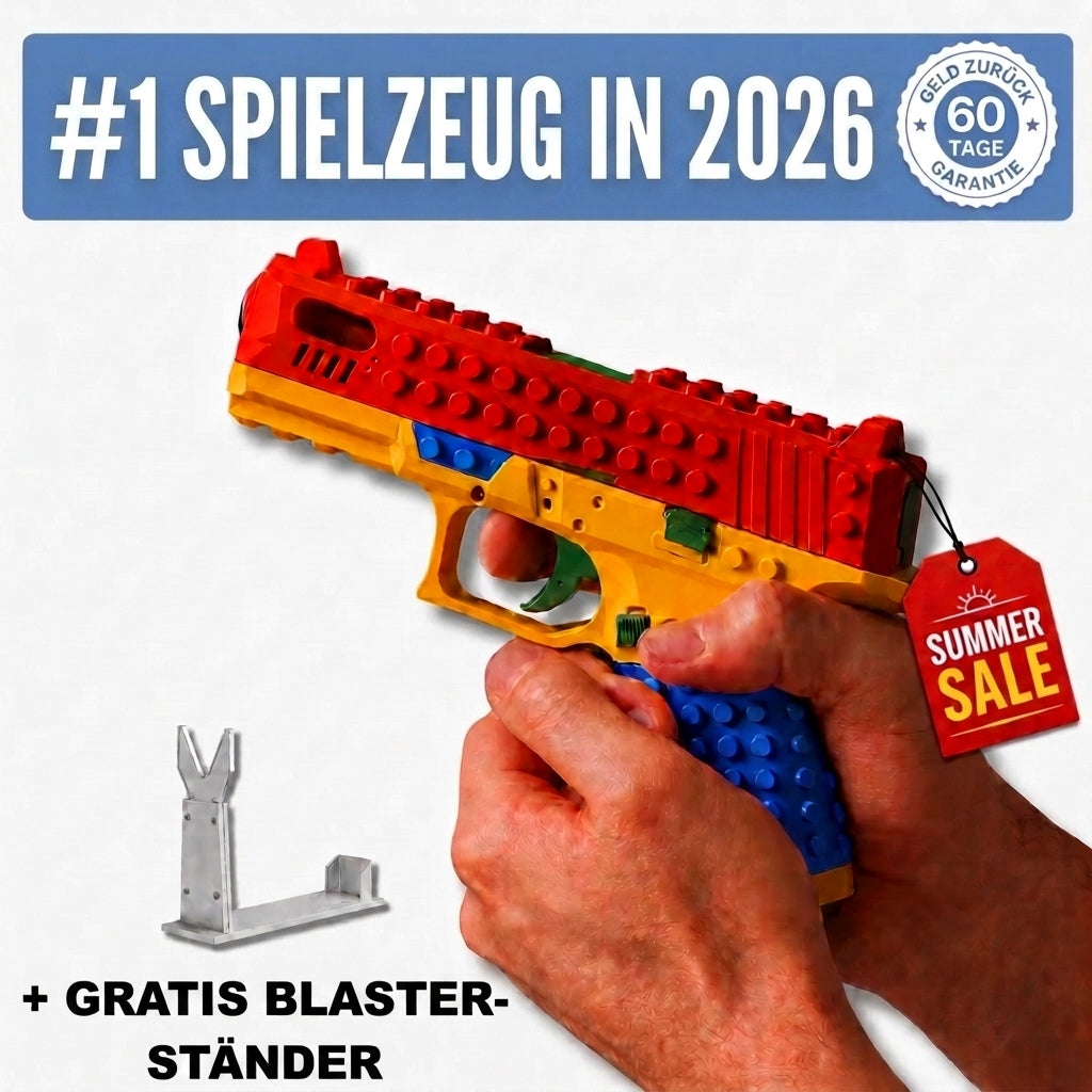 Baustein Blaster Mit Echter Mechanik