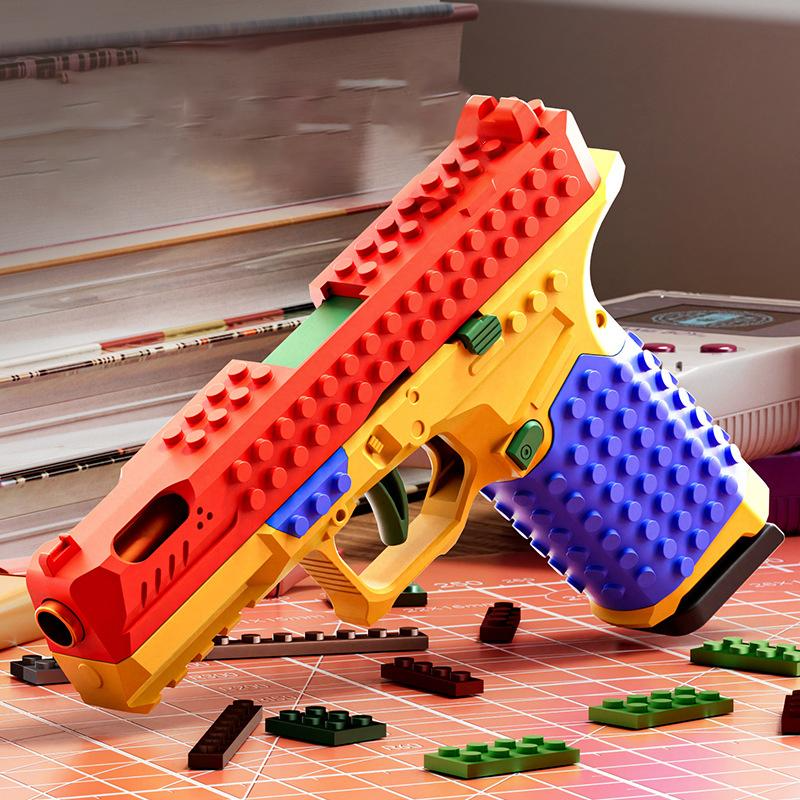 Baustein Blaster mit echter Mechanik