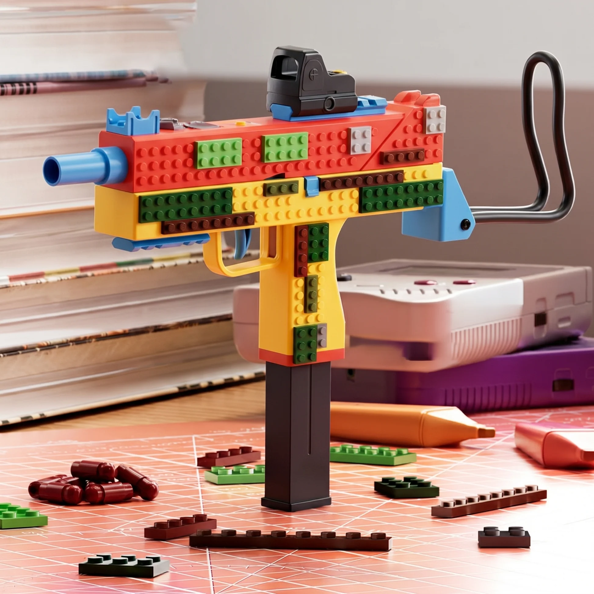 Uzi v2 Baustein Blaster